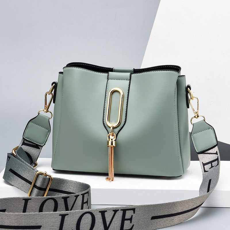 Small Bags Women Women's Bags Shoulder Messenger Bag All-match Pure Trend Color Casual Handbag - Byairvana