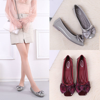 Womens Shoes Ballet Flats Boat Shoes Woman Slip-on Elegant Shine - Byairvana