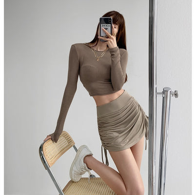 Skirts Tight Dancing Fitness Short Skirts Tide - Byairvana