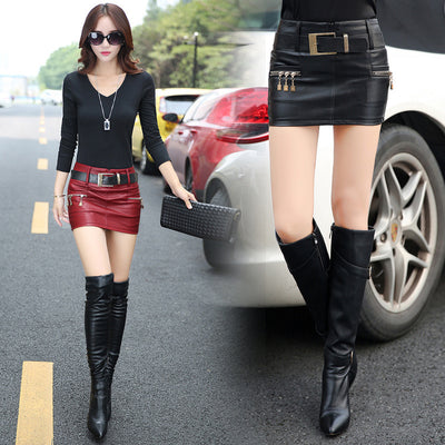 Autumn And Winter Skirts, One-step Skirts, Slim Short Skirts - Byairvana