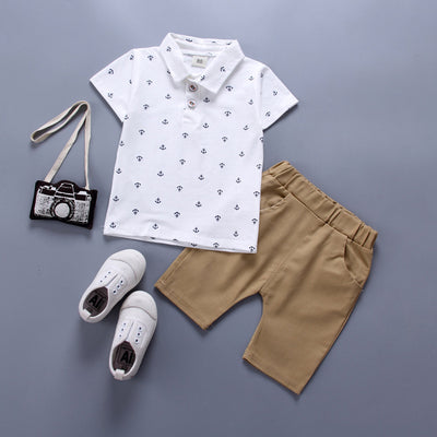 Anchor printed children's clothing - Byairvana