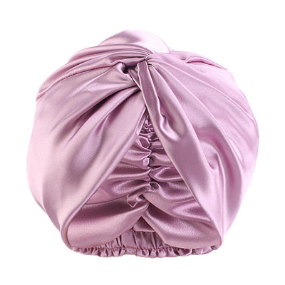 Popular Imitation Silk Double-layer Night Caps - Byairvana