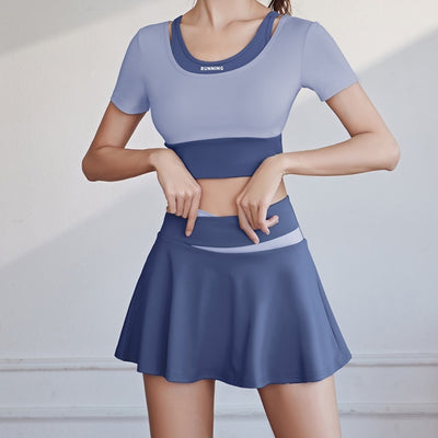 Quick-drying Anti-exposure Running Fitness Fake Skirts - Byairvana